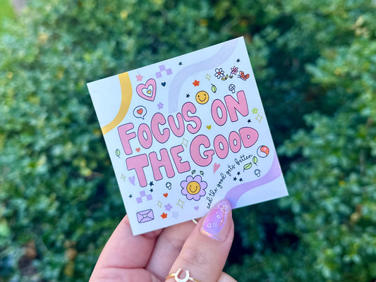 Focus on the Good Magnet