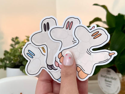 Spooky Balloon Ghostie Stickers