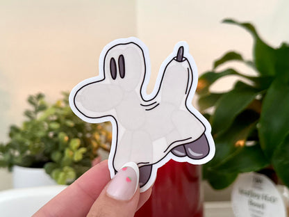 Spooky Balloon Ghostie Stickers