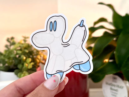 Spooky Balloon Ghostie Stickers