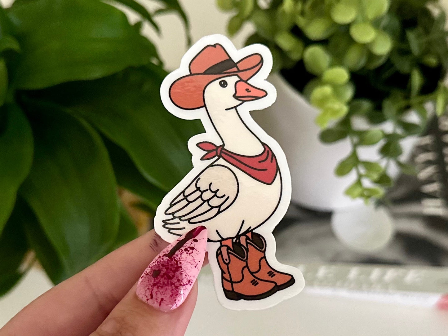 Yeehonk Waterproof Sticker, Retro Stickers, Tumbler Decal, Waterbottle Sticker, Trendy Gifts, Western Gifts, Country Style