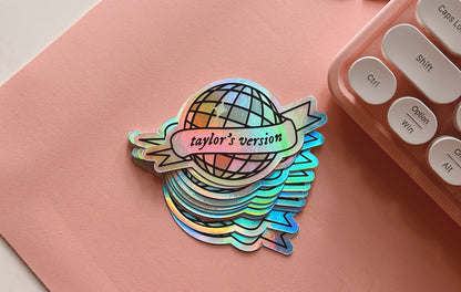 Taylor’s Vers. Waterproof Sticker