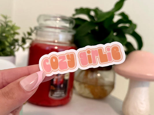 Cozy Girlie Sticker